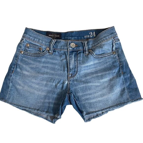 J. Crew Pants - EUC J.Crew Indigo Denim Shorts